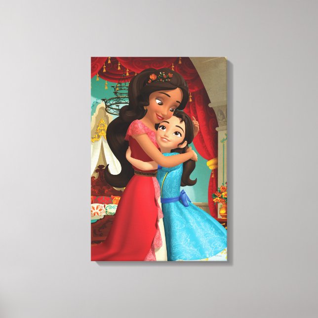 Toile Elena | Petite Soeur. Grande Soeur. (Recto)