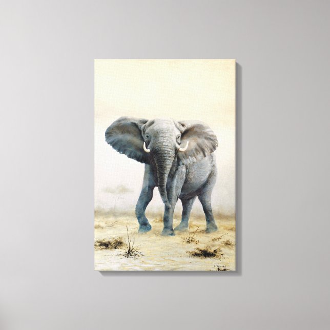 Toile Eléphant (Recto)