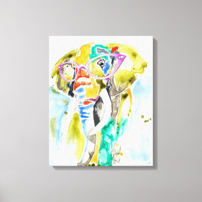 Toile Eléphant à pantalon intelligent (Recto)