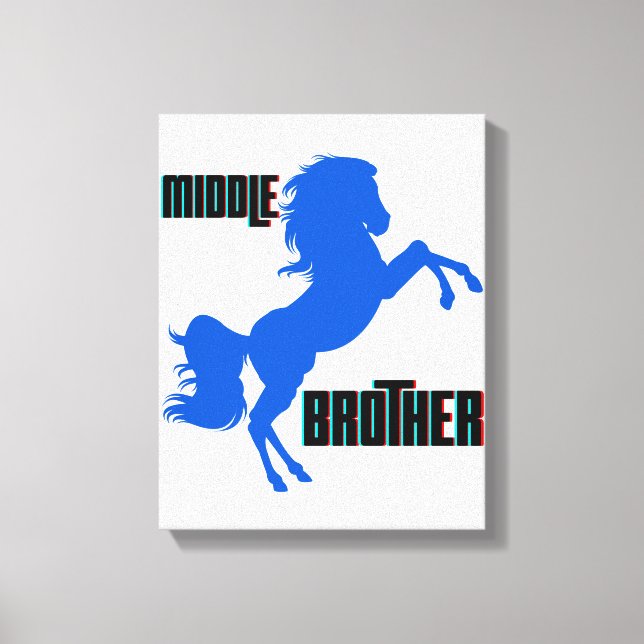 Toile Élevage du cheval du frère moyen (Recto)