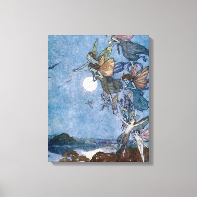 Toile Elfes et fées de la tempête (Recto)