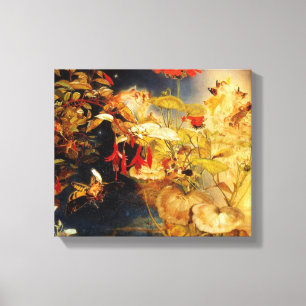 Toile "Elfes et fées, une songe d'une nuit d'été "