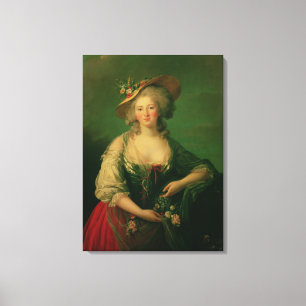 Toile Elisabeth de la France a appelé Madame Elizabeth