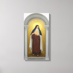 Toile Élisabeth de la Trinité carmélite catholique