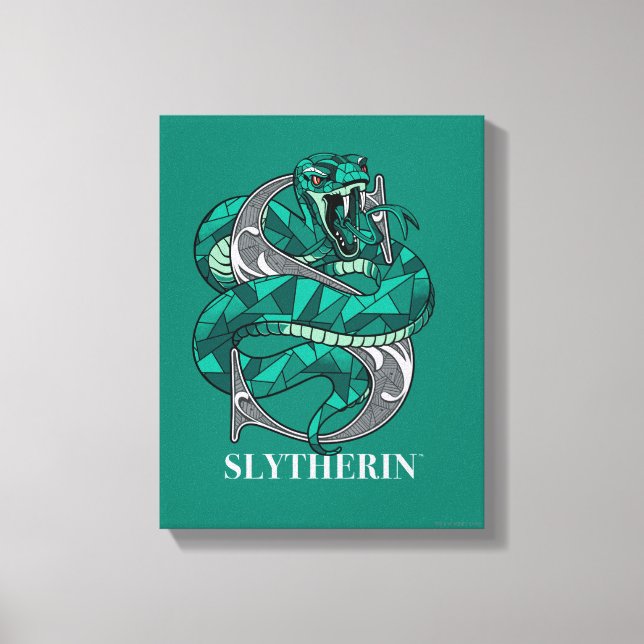 Toile Emblème croisé SLYTHERIN™ (Recto)