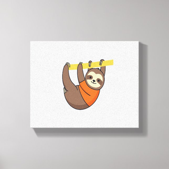 Toile Embrassement sur branche avec orange (Recto)