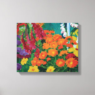 Toile Emil Nolde - Poster d'Art du Jardin des Fleurs