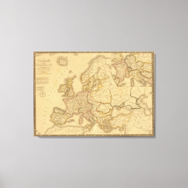 Toile Empire Charlemagne (Recto)