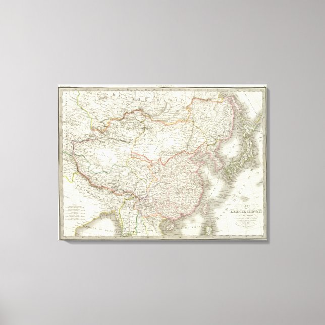 Toile Empire Chinois, Japon - Empire Chinois (Recto)