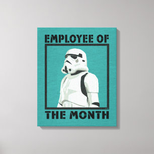 Toile Employé du mois - Stormtrooper