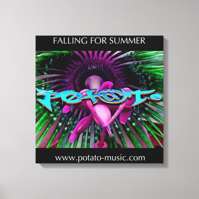 Toile en chute (Recto)