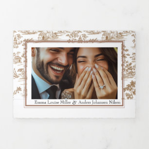 Toile en cuivre, Mariage triple