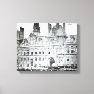 Toile En dehors de l'hôtel de Ville