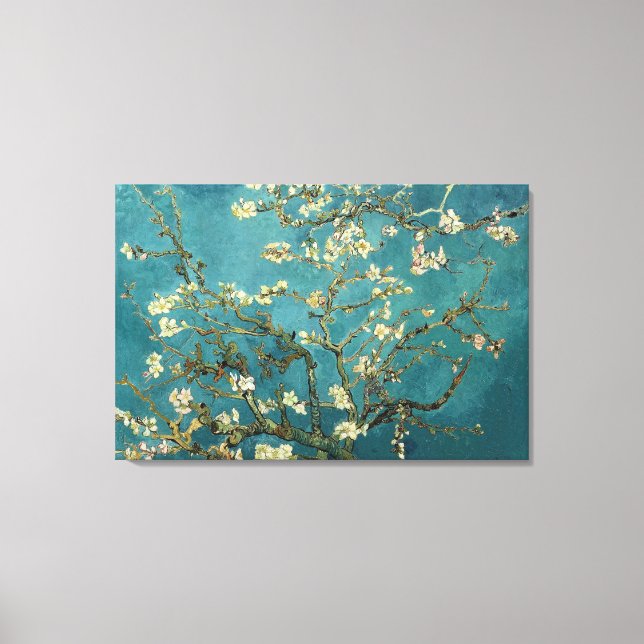 Toile en fleur d'amande (Recto)