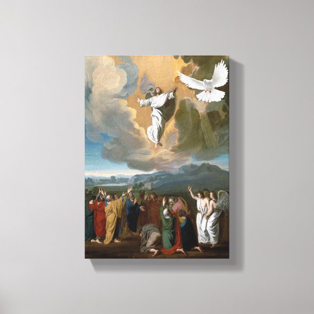 Toile en toile étirée de Jésus-Christ (Recto)