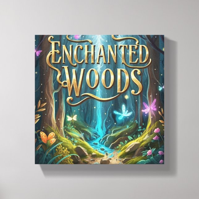 Toile Enchanted Woods magique (Recto)