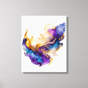Toile encre Abstraite