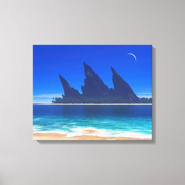 Toile Endless Blue (2025) (Recto)