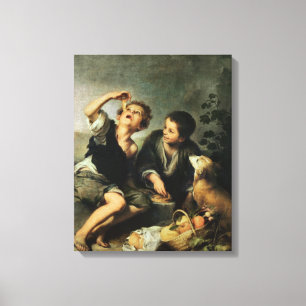 Toile Enfants mangeant une tarte, 1670-75