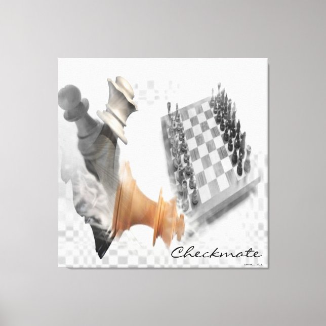 Toile enrobée Checkmate (Recto)