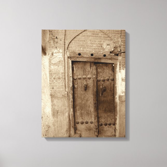 Toile enrobée de la vieille porte (Recto)