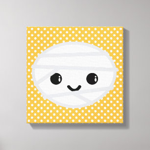 Toile enrobée Kawaii Mummy