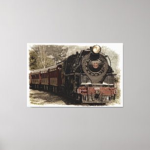 Toile enroulée du train 6