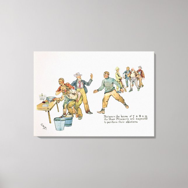 Toile Entre 7 h et 8 h (Recto)