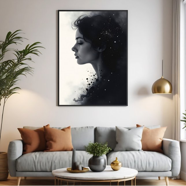 Toile Entre silence et étoiles (Créateur téléchargé)