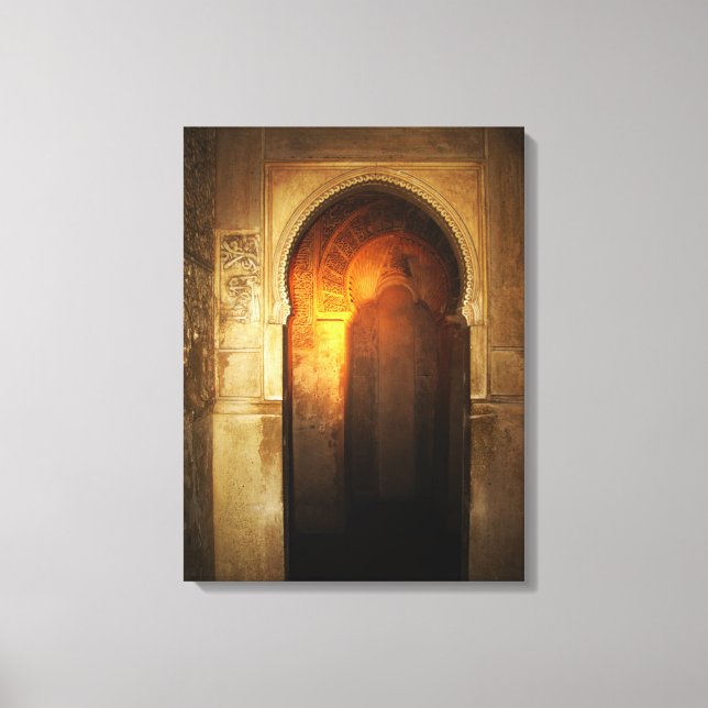 Toile "Entrée secrète" (Recto)
