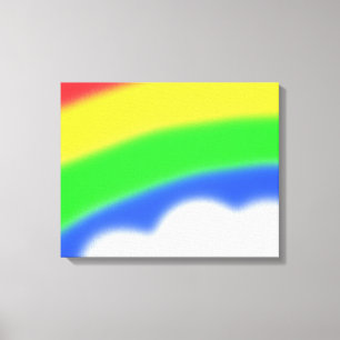 Toile enveloppée Arc-en-ciel