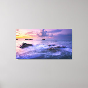 toile enveloppée de brouillard océanique