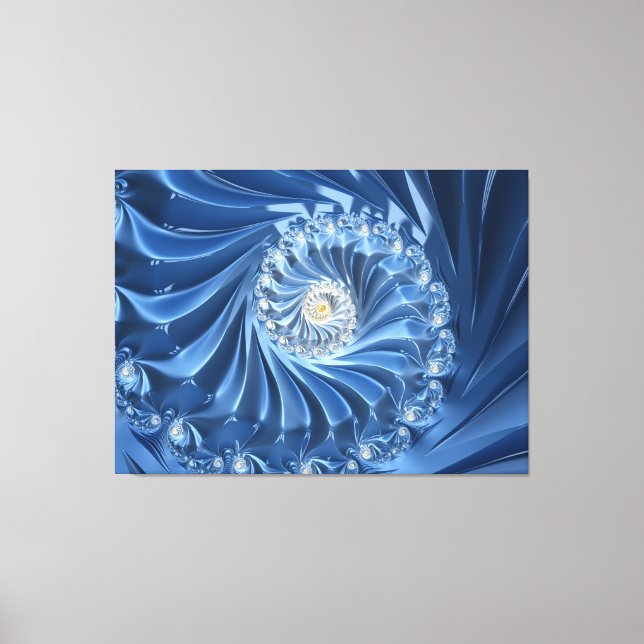 toile enveloppée de diamants bleus (Recto)