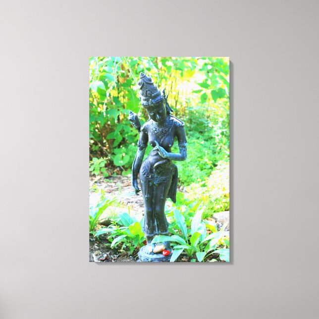 toile enveloppée de la déesse du jardin (Recto)