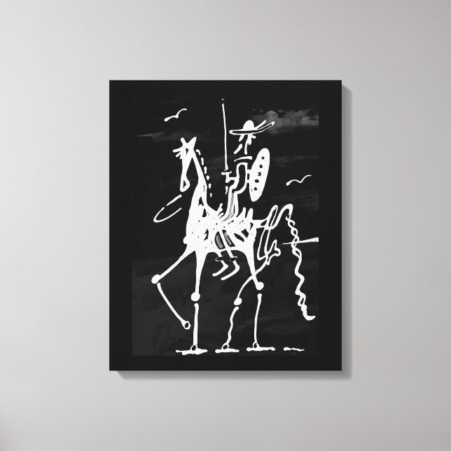 Toile Enveloppée Don Quichotte (Recto)