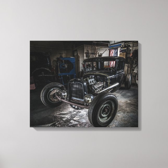 Toile enveloppée Hotrod (Recto)