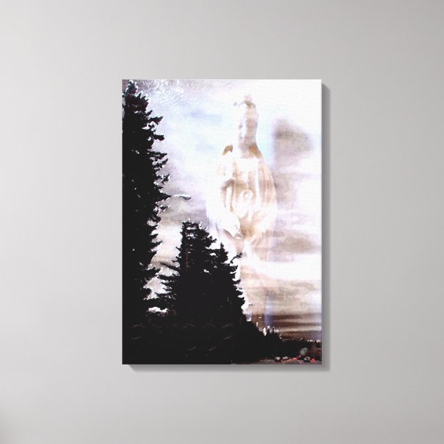 Toile enveloppée Kuan Yin (Recto)