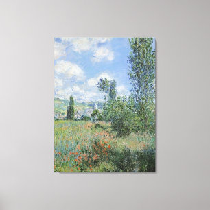 Toile Enveloppée Monet Vetheuil 30x40