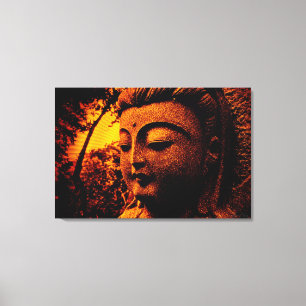 Toile enveloppée par éclat de paix de Bouddha