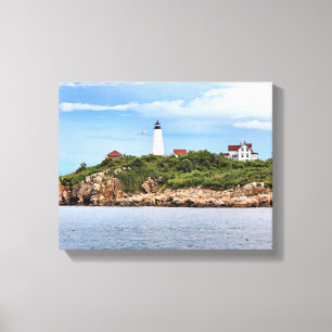 Toile enveloppée par mA de phare d'île de