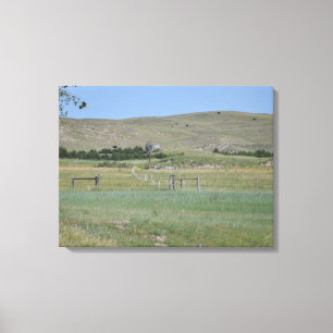 Toile enveloppée par Sandhills du Nébraska
