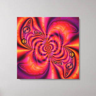 Toile enveloppée par spirale cellulaire