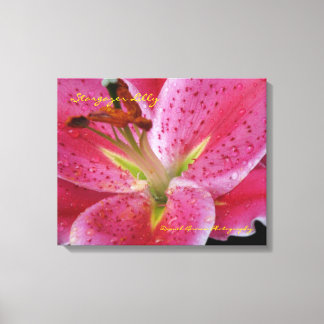 Toile Enveloppée par Stargazer Lilly