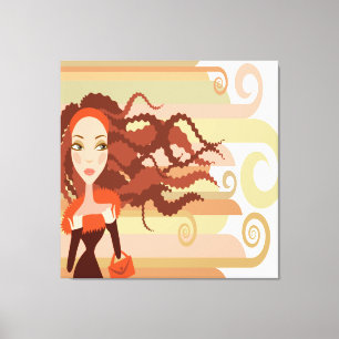 Toile Enveloppée pour fille Rasta
