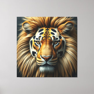 Toile enveloppée Premium - Art élégant et moderne