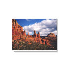 Toile Enveloppée Roches Rouges Sedona