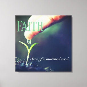 Toile Enveloppée Semis Art-Faith