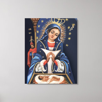 Toile enveloppée Virgen de la Altagracia