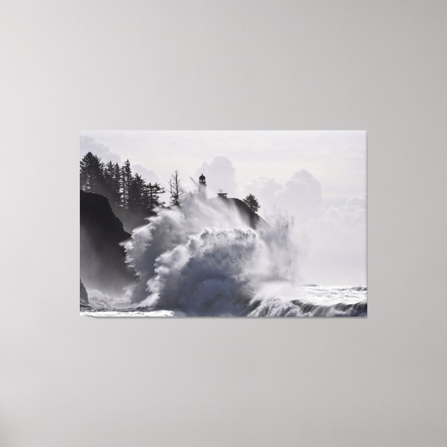 Toile Epic Waves at Cape Disnomination WA State (Recto)