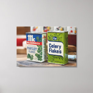 Toile Épices vintages - Persil Flakes Duo